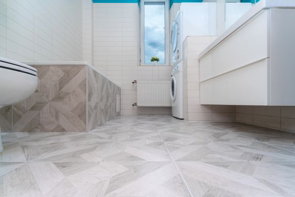 Bathroom Floor Remodeling in Flower Mound