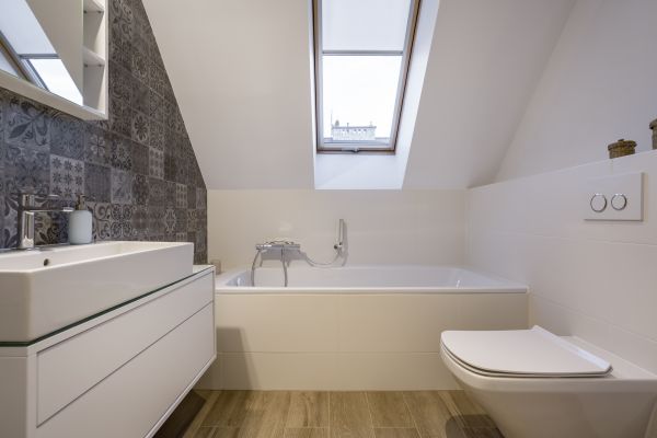 Attic Bathroom Construction in Flower Mound